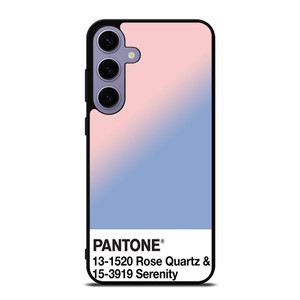 COLOR PANTONE ROSE QUARTZ AND SERENITY Samsung Galaxy S24 Plus Case Cover