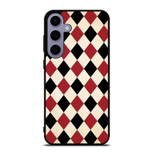 DIAMOND RED BACK PATTERN Samsung Galaxy S24 Plus Case Cover