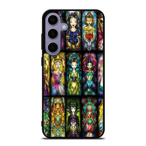 DISNEY PRINCESS STAINED GLASS Samsung Galaxy S24 Plus Case Cover