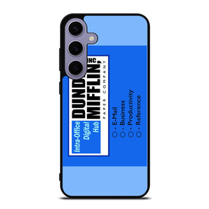 DUNDER MIFFLIN INTRA OFFICE DIGITAL HUB LOGO Samsung Galaxy S24 Plus Case Cover DUNDER MIFFLIN INTRA OFFICE DIGITAL HUB LOGO Samsung Galaxy S24 Plus Case Cover