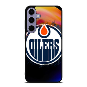 EDMONTON OILERS FIRE LOGO Samsung Galaxy S24 Plus Case Cover