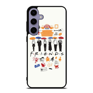 FRIENDS TV SHOW CLIP ART Samsung Galaxy S24 Plus Case Cover