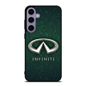 INFINITI CAR LOGO GREEN PATTERN Samsung Galaxy S24 Plus Case Cover