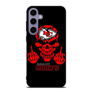 KANSAS CITY CHIEFS SKUL LOGO Samsung Galaxy S24 Plus Case Cover