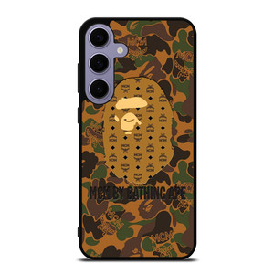 MCM BY BATHING APE CAMO Samsung Galaxy S24 Plus Case Cover