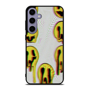 MELTED SMILEY FACE Samsung Galaxy S24 Plus Case Cover MELTED SMILEY FACE Samsung Galaxy S24 Plus Case Cover