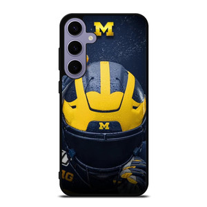 MICHIGAN WOLVERINES HELMET COLLEGE FOOTBALL TEAM Samsung Galaxy S24 Plus Case Cover