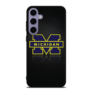 MICHIGAN WOLVERINES METAL LOGO Samsung Galaxy S24 Plus Case Cover MICHIGAN WOLVERINES METAL LOGO Samsung Galaxy S24 Plus Case Cover