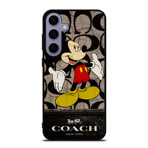 MICKEY MOUSE COACH NEW YORK Samsung Galaxy S24 Plus Case Cover