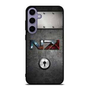 N7 MASS EFFECT METAL LOGO Samsung Galaxy S24 Plus Case Cover N7 MASS EFFECT METAL LOGO Samsung Galaxy S24 Plus Case Cover