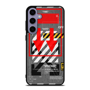 OFF WHITE ARROW DOWN Samsung Galaxy S24 Plus Case Cover