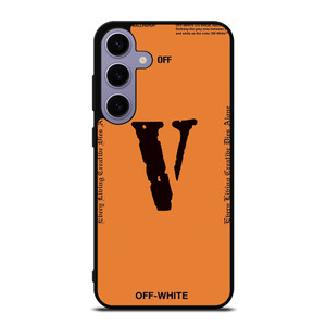 OFF WHITE V LONE LOGO Samsung Galaxy S24 Plus Case Cover
