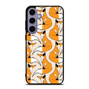 ORANGE FOX PATTERN Samsung Galaxy S24 Plus Case Cover ORANGE FOX PATTERN Samsung Galaxy S24 Plus Case Cover