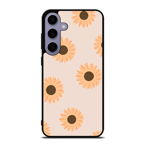 PASTEL SUNFLOWER PATTERN Samsung Galaxy S24 Plus Case Cover PASTEL SUNFLOWER PATTERN Samsung Galaxy S24 Plus Case Cover