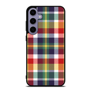 PIXELIZED TARTAN PATTERN Samsung Galaxy S24 Plus Case Cover