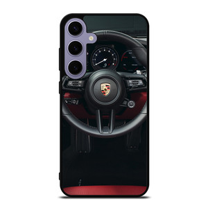 PORSCHE CAR STEERING LOGO Samsung Galaxy S24 Plus Case Cover PORSCHE CAR STEERING LOGO Samsung Galaxy S24 Plus Case Cover
