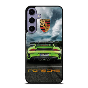 PORSCHE LOGO GREEN CAR Samsung Galaxy S24 Plus Case Cover PORSCHE LOGO GREEN CAR Samsung Galaxy S24 Plus Case Cover