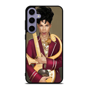 PRINCE PURPLE IN MEMORIAM AND GUITAR Samsung Galaxy S24 Plus Case Cover PRINCE PURPLE IN MEMORIAM AND GUITAR Samsung Galaxy S24 Plus Case Cover