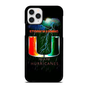 UM MIAMI HURRICANES NFL iPhone 11 Pro Case Cover