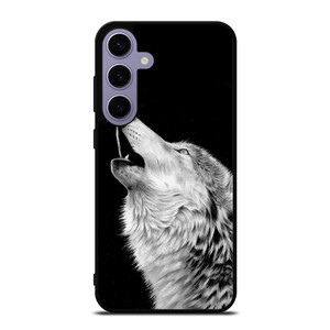 ROAR WHITE WOLF Samsung Galaxy S24 Plus Case Cover ROAR WHITE WOLF Samsung Galaxy S24 Plus Case Cover