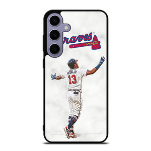 RONALD ACUNA JR MARBLE ATLANTA BRAVES Samsung Galaxy S24 Plus Case Cover