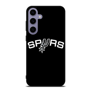 SAN ANTONIO SPURS LOGO BLACK Samsung Galaxy S24 Plus Case Cover