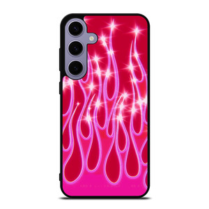 SNINY PINK FLAMES Samsung Galaxy S24 Plus Case Cover