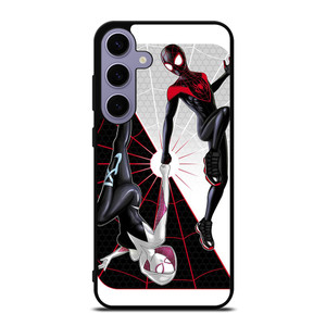 SPIDERMAN MILES MORALES SPIDER GWEN VERSE Samsung Galaxy S24 Plus Case Cover