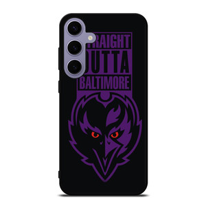 STRAIGHT OUTTA BALTIMORE BALTIMORE RAVENS Samsung Galaxy S24 Plus Case Cover