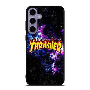 THRASHER LOGO NEBULA Samsung Galaxy S24 Plus Case Cover