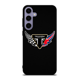 TRIUMPH BRITISH MOTORCYCLES Samsung Galaxy S24 Plus Case Cover TRIUMPH BRITISH MOTORCYCLES Samsung Galaxy S24 Plus Case Cover
