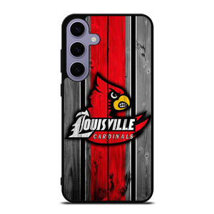 UNIVERSITY OF LOUISVILLE WOODEN LOGO Samsung Galaxy S24 Plus Case Cover