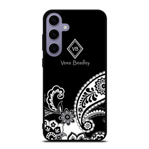 VERA BRADLEY BLACK AND WHITE Samsung Galaxy S24 Plus Case Cover