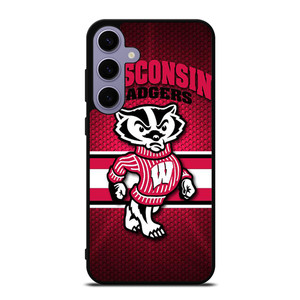 WISCONSIN BADGER FOOTBALL LOGO 2 Samsung Galaxy S24 Plus Case Cover