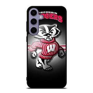 WISCONSIN BADGER FOOTBALL LOGO Samsung Galaxy S24 Plus Case Cover