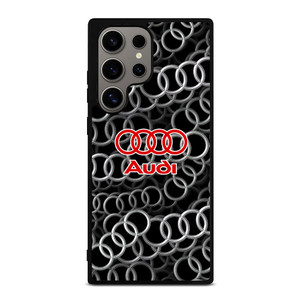 AUDI RING LOGO PATTERN Samsung Galaxy S24 Ultra Case Cover