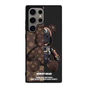 BEAR BRICK KAWS ROBOT BROWN Samsung Galaxy S24 Ultra Case Cover