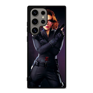 BLACK WIDOW SEXY GUN AVENGERS Samsung Galaxy S24 Ultra Case Cover