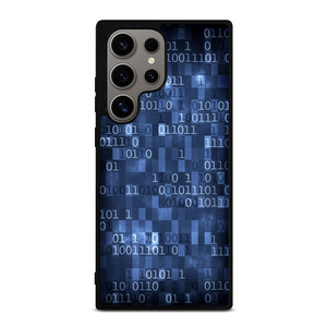 BLUE STYLISH BINARY CODE Samsung Galaxy S24 Ultra Case Cover BLUE STYLISH BINARY CODE Samsung Galaxy S24 Ultra Case Cover