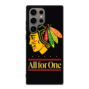 CHICAGO BLACKHAWKS ALL FOR ONE Samsung Galaxy S24 Ultra Case Cover