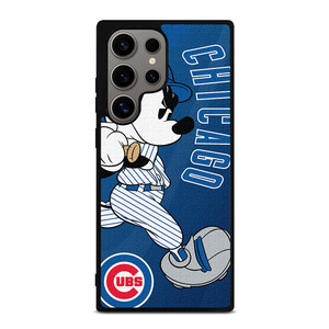 CHICAGO CUBS LOGO MICKEY MOUSE Samsung Galaxy S24 Ultra Case Cover