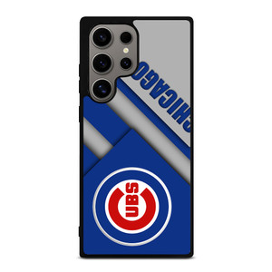 CHICAGO CUBS UBS MLB LOGO Samsung Galaxy S24 Ultra Case Cover CHICAGO CUBS UBS MLB LOGO Samsung Galaxy S24 Ultra Case Cover