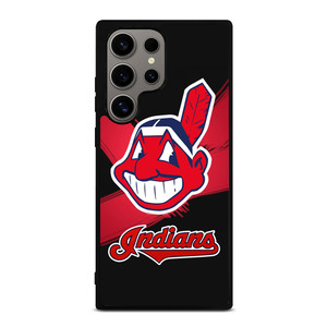 CLEVELAND INDIANS ART MLB Samsung Galaxy S24 Ultra Case Cover CLEVELAND INDIANS ART MLB Samsung Galaxy S24 Ultra Case Cover