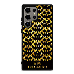COACH NEW YORK GOLD Samsung Galaxy S24 Ultra Case Cover COACH NEW YORK GOLD Samsung Galaxy S24 Ultra Case Cover