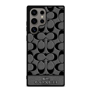 COACH NEW YORK GREY Samsung Galaxy S24 Ultra Case Cover