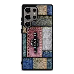 COACH NEW YORK LOGO JEANS  Samsung Galaxy S24 Ultra Case Cover