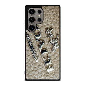 COACH NEW YORK LOGO ON LEATHER Samsung Galaxy S24 Ultra Case Cover COACH NEW YORK LOGO ON LEATHER Samsung Galaxy S24 Ultra Case Cover