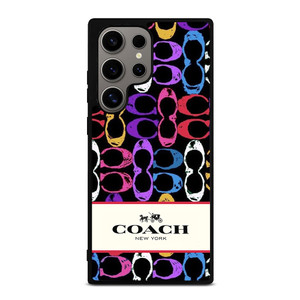 COACH NEW YORK PATTERN COLOR Samsung Galaxy S24 Ultra Case Cover COACH NEW YORK PATTERN COLOR Samsung Galaxy S24 Ultra Case Cover