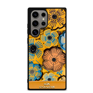 COACH NEW YORK ROSE TEA Samsung Galaxy S24 Ultra Case Cover