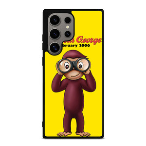 CURIOUS GEORGE CARTOON Samsung Galaxy S24 Ultra Case Cover